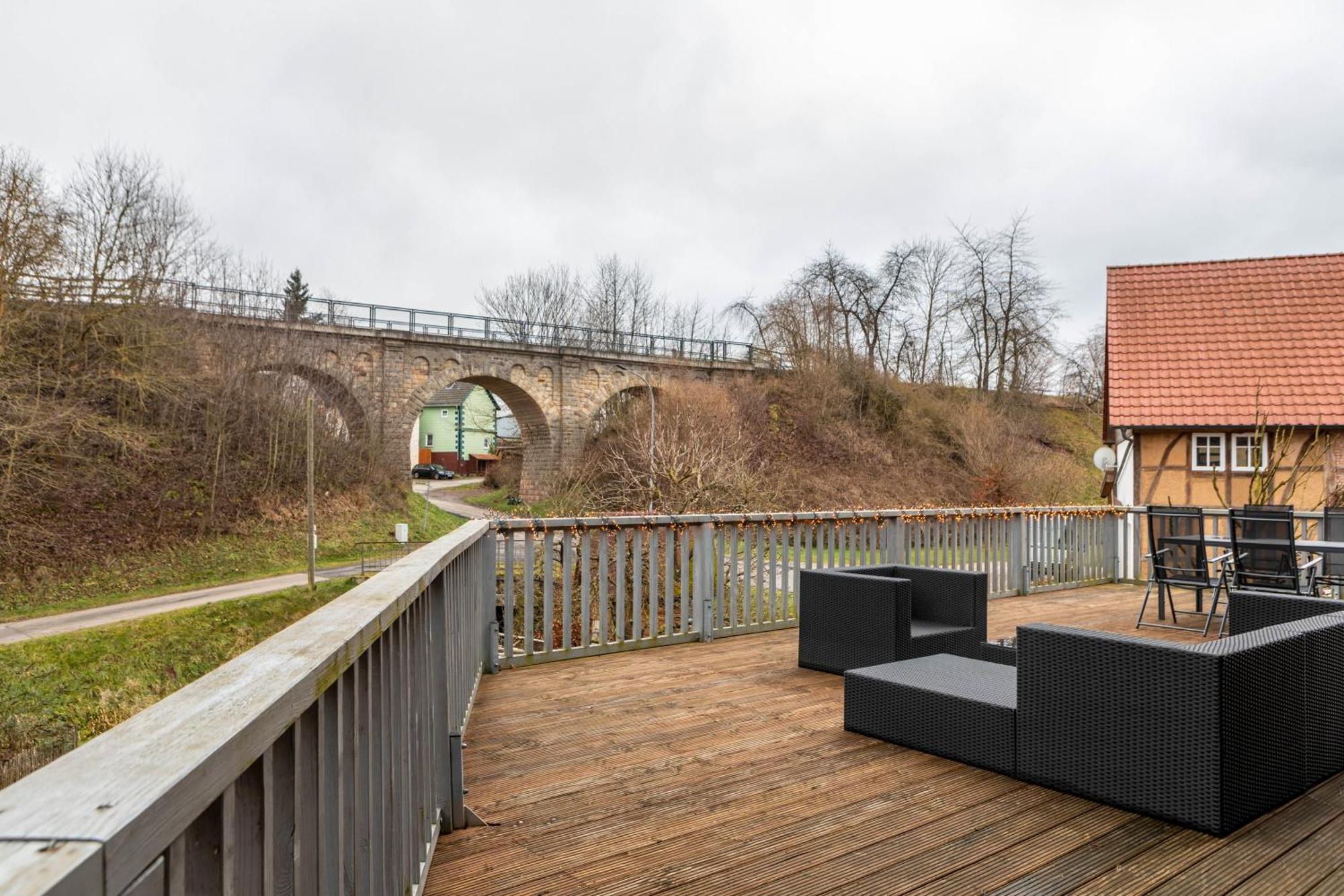 Ferienwohnung 1 Hof Schaefer Waldeck  Bagian luar foto