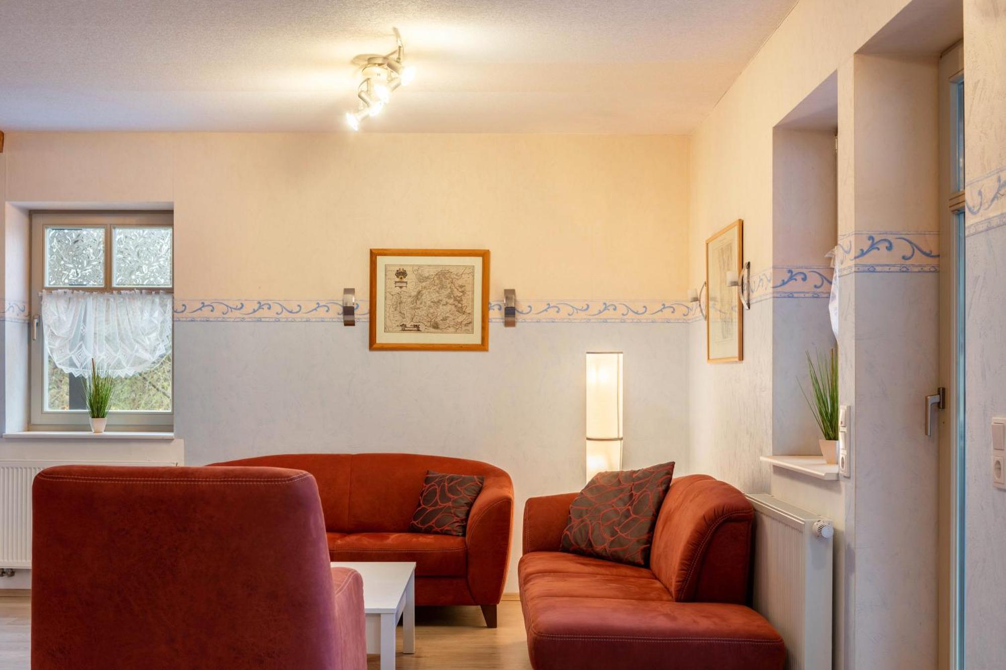 Ferienwohnung 1 Hof Schaefer Waldeck  Bagian luar foto